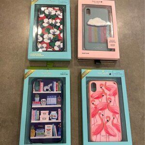 Kate Spade phone case bundle. IPHONE XS MAX. Brand new in box. Comold & snap cas